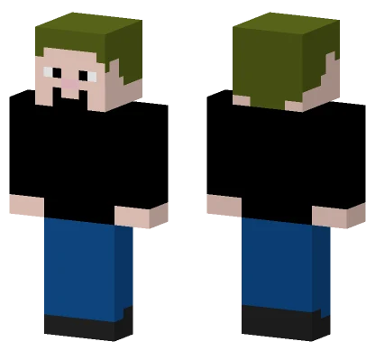 Akronman1 Green Hat Minecraft skin