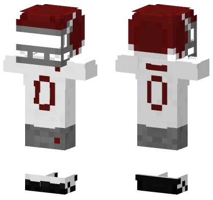 Alabama Practice Offense Minecraft skin
