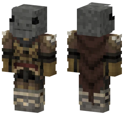 Albinauric Armor Minecraft skin