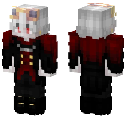 Albino V Ash Minecraft skin