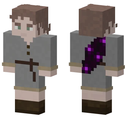 Aldeano Void2 Minecraft skin