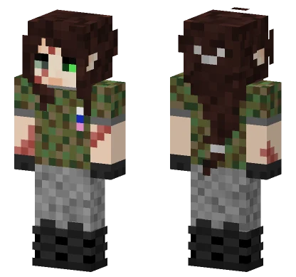 Aldronrecruta Girl Minecraft skin