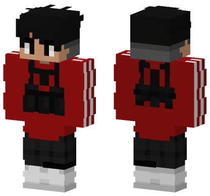 Alejorojoo Red Jersey Minecraft skin