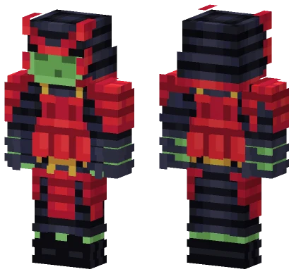 Alex Samurai Minecraft skin