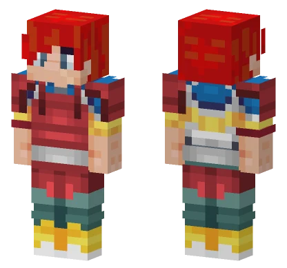 Alex Senju Minecraft skin