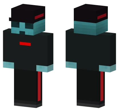 Alien Chad Minecraft skin