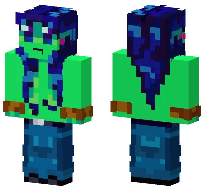 Alien Child Minecraft skin