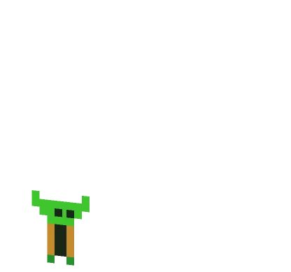 Alien Yoda Minecraft skin