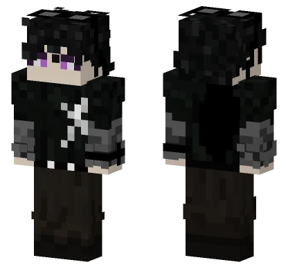Alistarr11 Black Outfit Minecraft skin