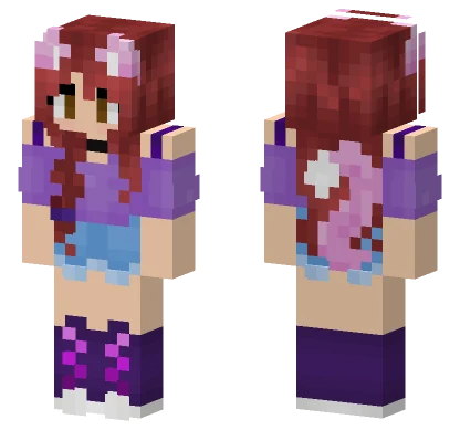 Alita Cat Girl Minecraft skin