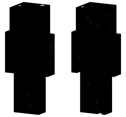 All Black Minecraft skin