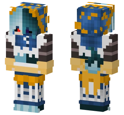 Amaris Blue Cake Minecraft skin