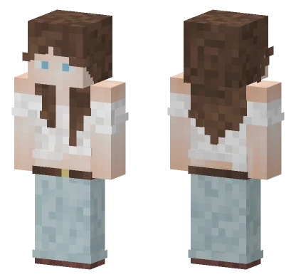 Amber Girl Minecraft skin