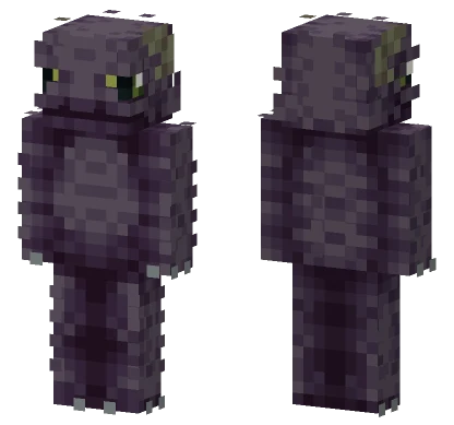 Amethyst Dragonborn Minecraft skin