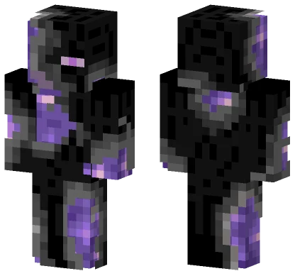 Amethyst Enderman V2 Minecraft skin