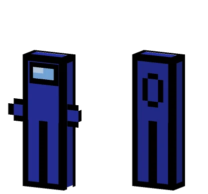 Among Us Blue Minecraft skin