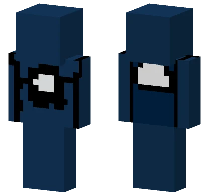 Among Us Blue Suit Minecraft skin