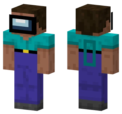 Among Us Minecraft Noob Minecraft skin