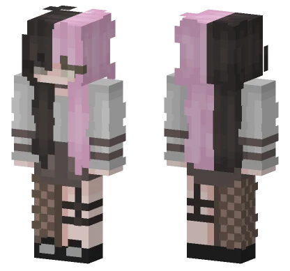 Amora Pink Outfit Minecraft skin