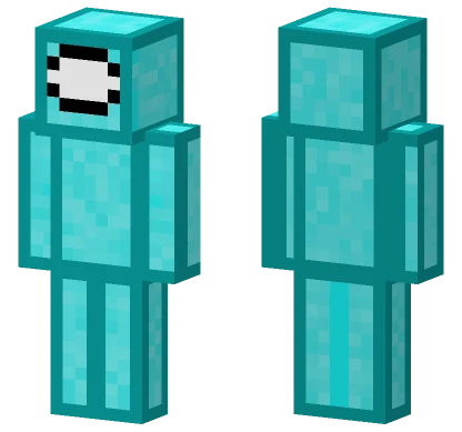 Amung Us Blue Minecraft skin