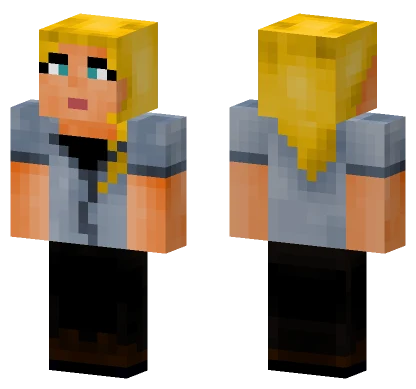 Andrea TWD Minecraft skin