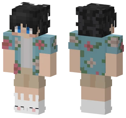 Andrei Summer Outfit Minecraft skin