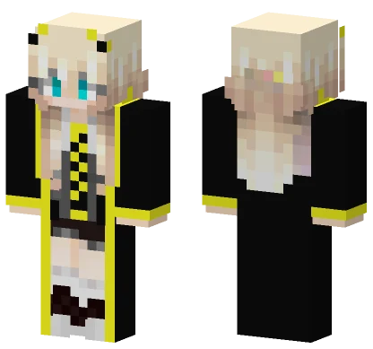 Andreitta318 Hufflepuff Girl Minecraft skin
