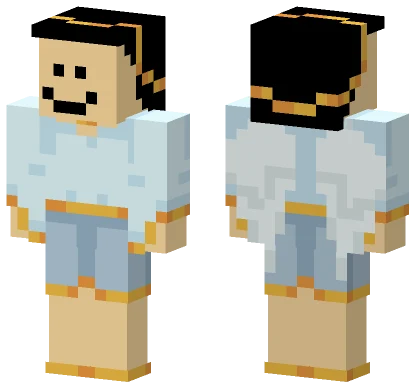 Angel Quackity Minecraft skin