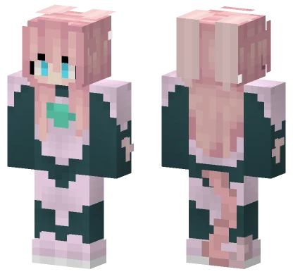 Angele Pink Outfit Minecraft skin