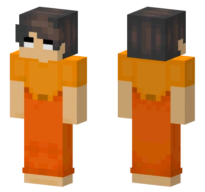 Angry Chip Minecraft skin