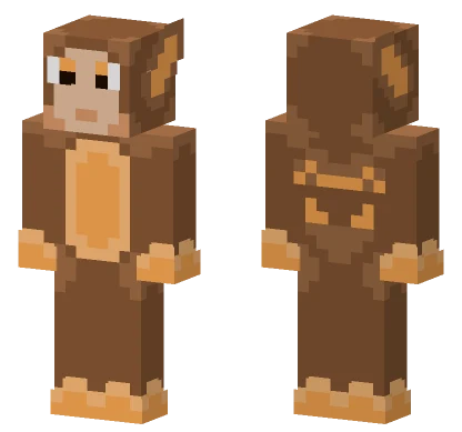 Animal Fire Human Minecraft skin