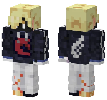 Anji Too and Two Minecraft skin