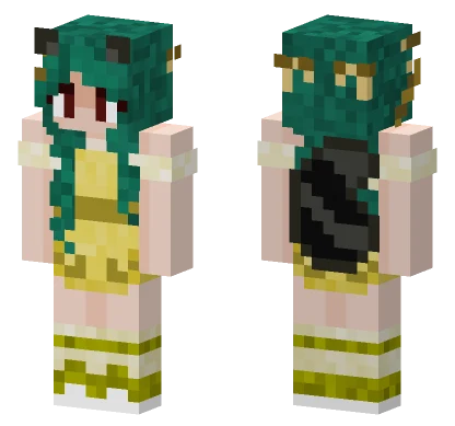 Anna In Yellow Sun Dress Minecraft skin