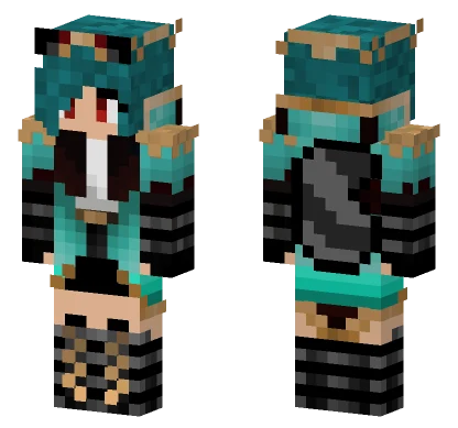 Anna Pirate Minecraft skin