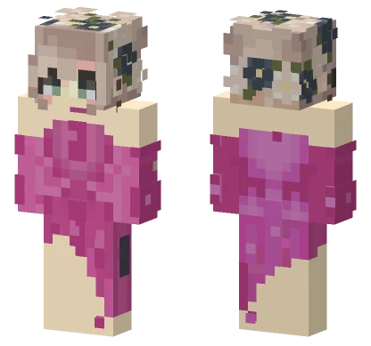 Annas Bridesmaids Dress Minecraft skin