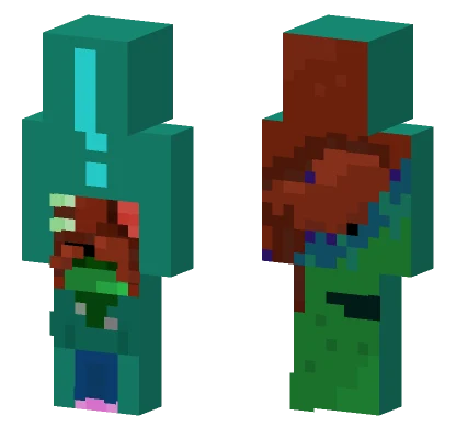Announcement Skin 100 Follows Minecraft skin