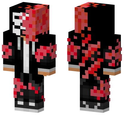 Anonymous Hacker Skin Minecraft skin