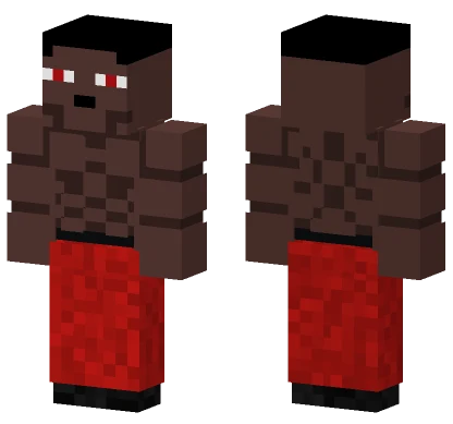 Another OC Shirtless Minecraft skin