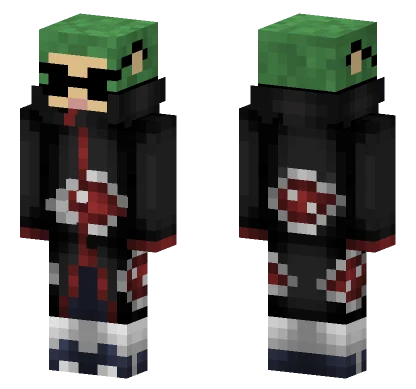 Antaakatsuki Akatsuki Cloak Minecraft skin