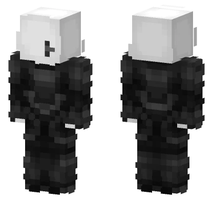 Antaggg Grayscale Minecraft skin