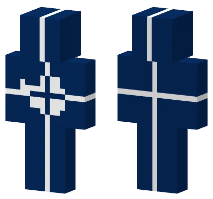 Antarctic Treaty Flag Minecraft skin