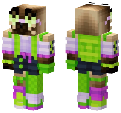 Antfrost Underpowered Vegetable Wars Minecraft skin