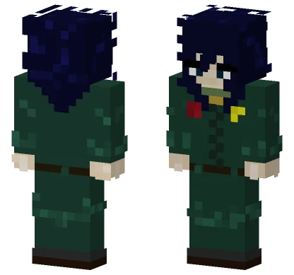 Anya From Mounth Washing Minecraft skin