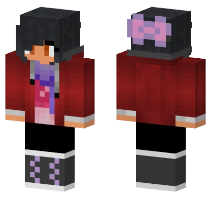 Aphmau Emerald Aaron Jacket Minecraft skin