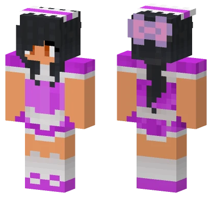 Aphmau Maid Outfit Minecraft skin