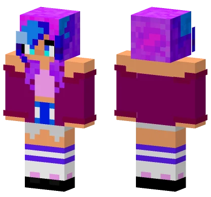 Aphmau Mixed With Me Minecraft skin