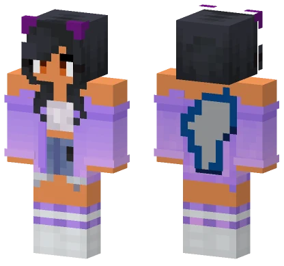Aphmau The Wolf Girl Minecraft skin