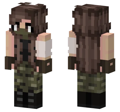 Apocalypse Girl Minecraft skin