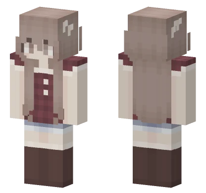 Apple Girl Minecraft skin