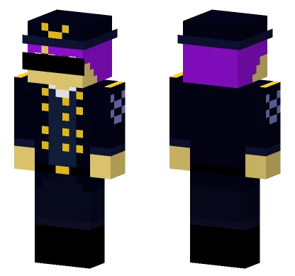 Apple Juice Union Uniform Minecraft skin